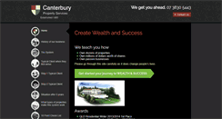 Desktop Screenshot of canterburyservices.com.au